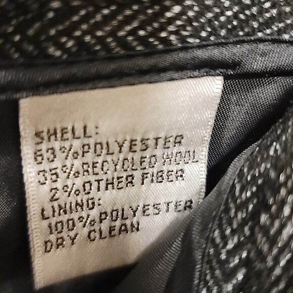 Talbots Herringbone Dress Pants - Picture 5 of 6